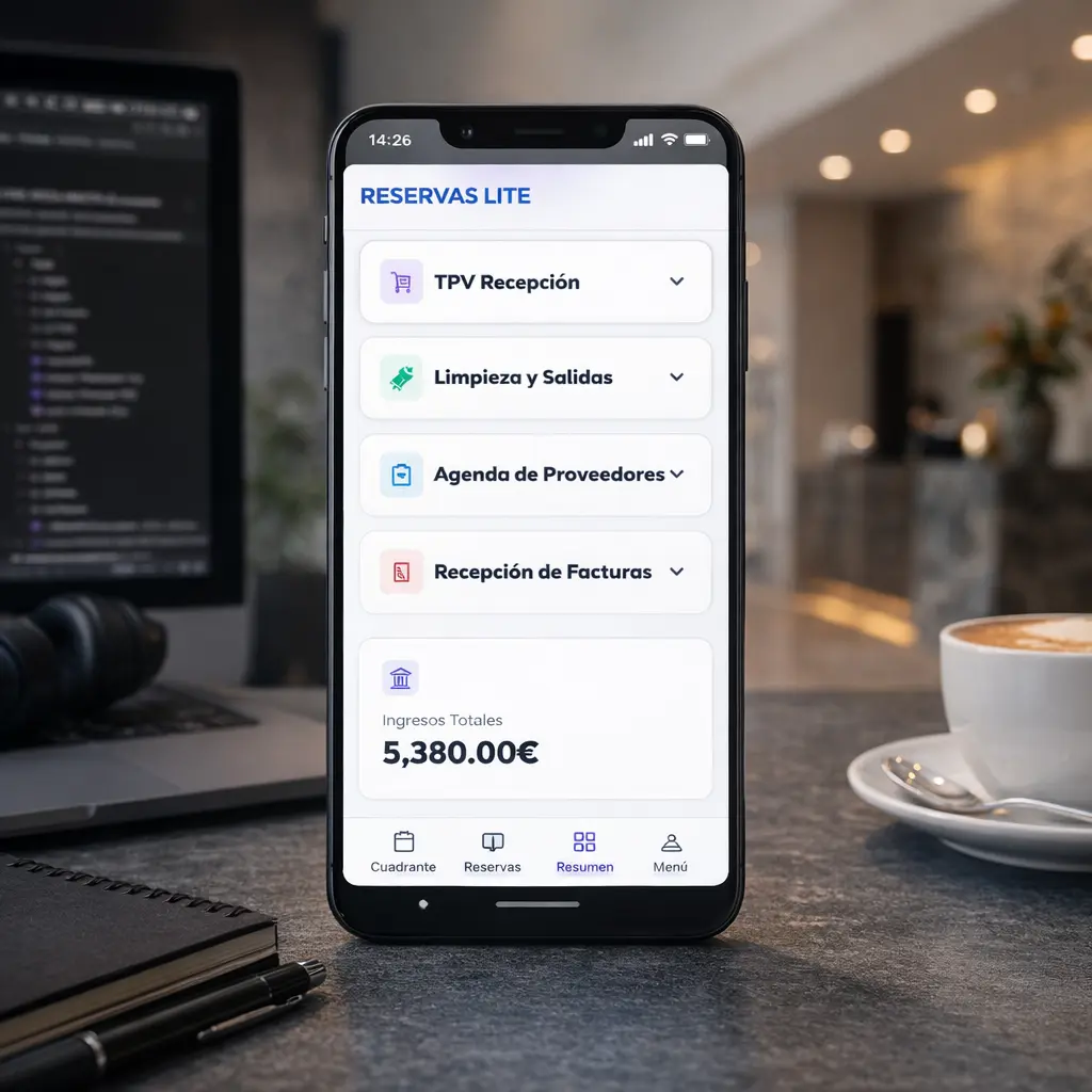 Mockup Panel Móvil