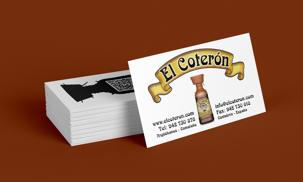 El Coterón – Tarjeta de visita